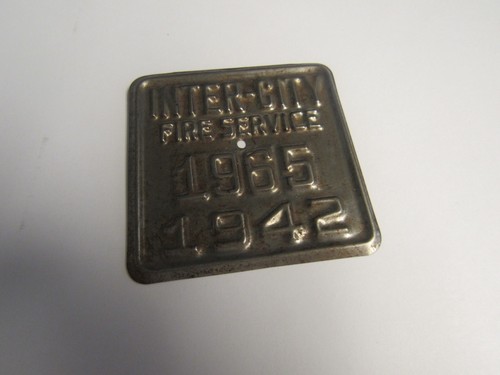 Vintage metal firefighter - vintage,