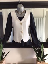 F&F Ivory Waistcoat Size 14