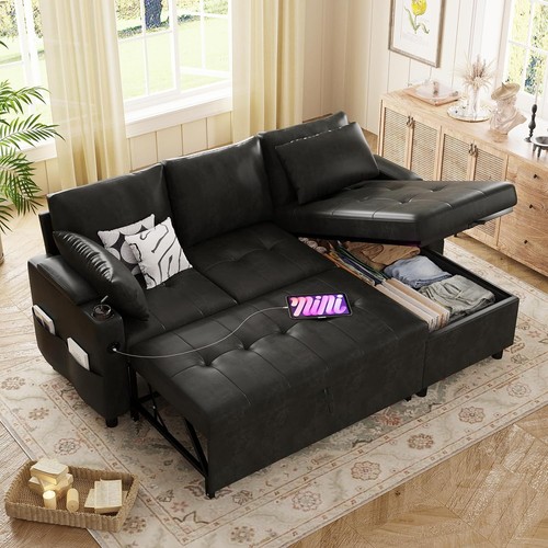 Pull out sofa bed - 3, in