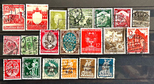 German stamps lot 20 - lot, old