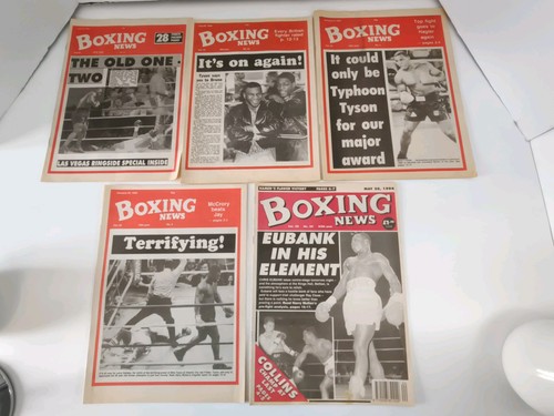 Boxing news magazine bundle - boxing,