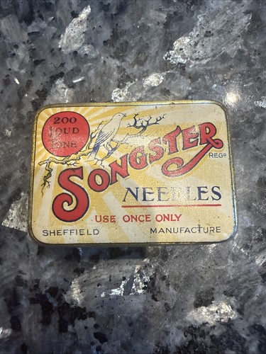 Songster gramophone needles - gramophone,
