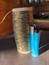 Antique Golden Metallic Chunky