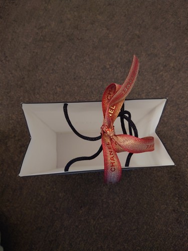 Chanel gift bag with - bag, ribbon