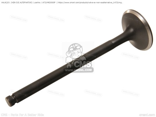 Engine exhaust valve - 2x, for