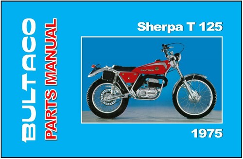 Bultaco parts manual - bultaco, t