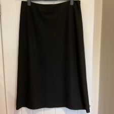 SPIRITO DI ARTIGIANO ITALIAN DESIGNER  SKIRT BLACK UK  20 PERFECT CONDITION