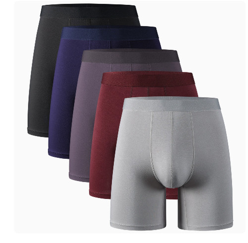 5pcsmen bamboo underwear - bamboo,