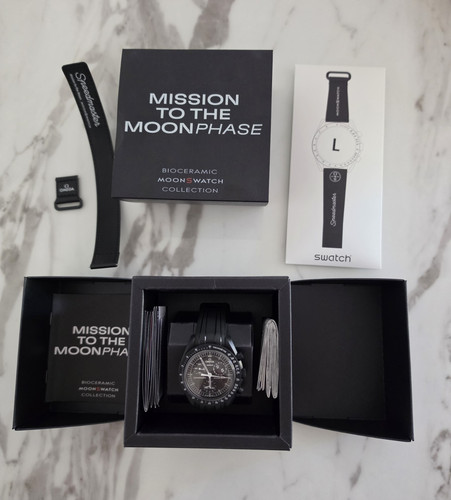 Omega swatch new moon - omega,
