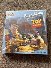 Disney Music & Stories Toy Story 24 Page Read Along Book & Cassette Tape 90s 