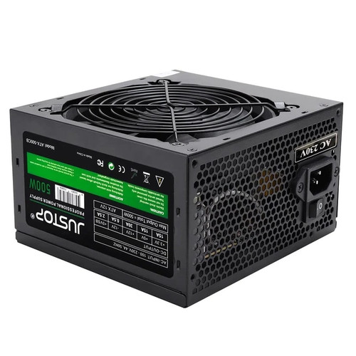Justop black 500w - justop, atx