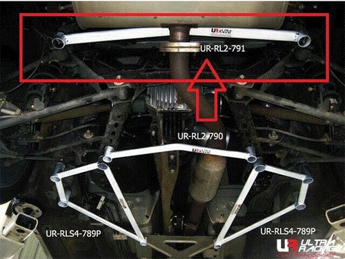 Ultra racing point rear - ultra, 2-point