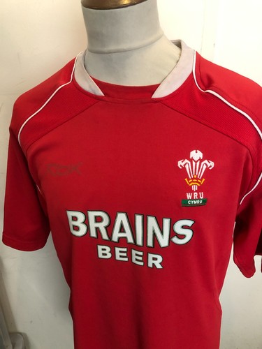 Wales reebok rugby union shirt - wales,