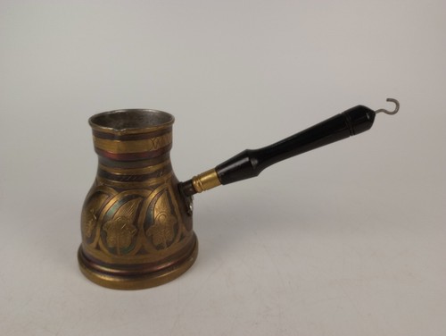 Vintage brass turkish - turkish, cezve