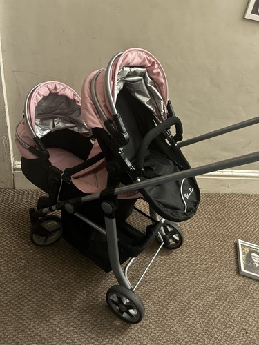 Silver cross dolls - pram, twin