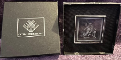 Vintage crystal impressions - vintage, 3d