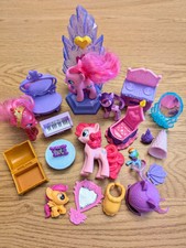 Hasbro MLP My Little Pony Pinkie Pie Figures Furniture & Accessories Toy Bundle 