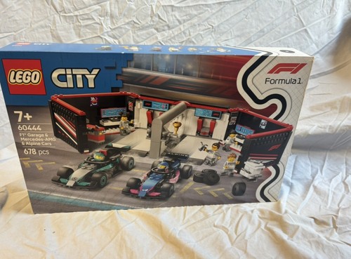 Lego city 60444 - lego, garage