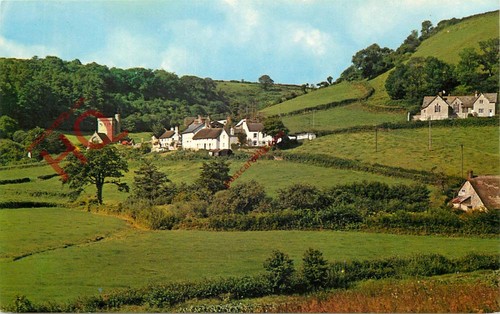 Picture postcard branscombe - picture, postcard::branscombe