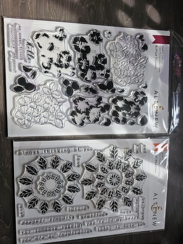 Altenew stamp set new - x,