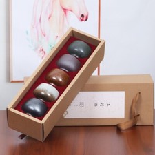 5PCS Chinese Porcelain Tea Set Ceramic Teapot  Kung Fu Tea Cup Traditional Gift