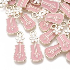 10 Cute Pink Coloured Violin