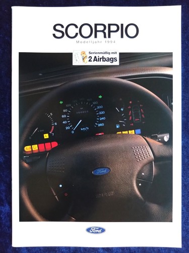 Ford scorpio brochure - ford,