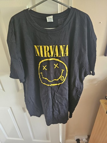 Nirvana smiley face shirt - smiley, t-shirt