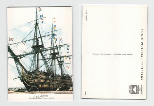 Postcard s victory - postcard, h.m.s.