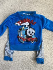 Boys Fluffy Pyjamas Age 3-4