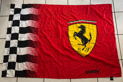 Genuine ferrari flag official - ferrari,