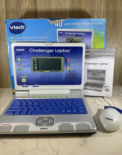 Vtech blue challenger laptop - vtech,