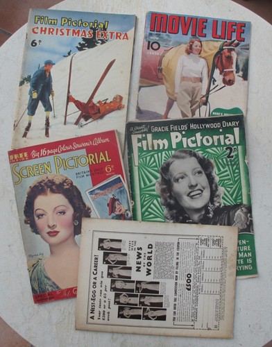 Vintage film magazines - , 1930s