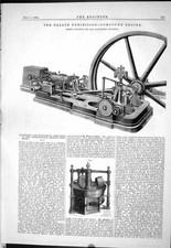 Antique Old Print 1884
