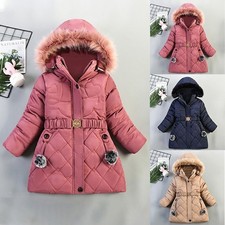 Kids Girls Winter Warm Lined