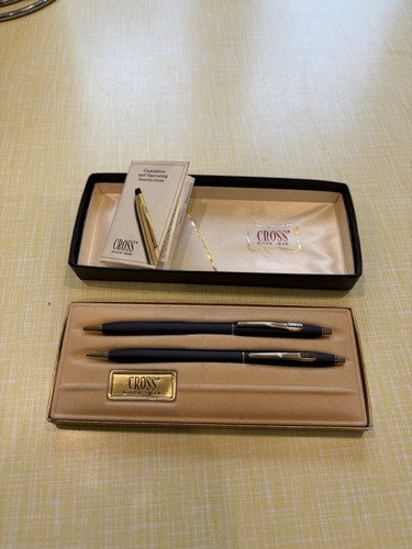 Cross pen and pencil set - cross, with