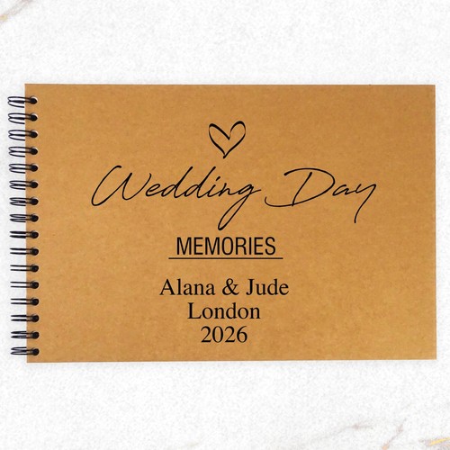 Personalised wedding memories - personalised,