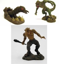 RAY HARRYHAUSEN : MOONCALF, CYCLOPS & YMIR SMALL FIGURES MADE BY FUTUTA