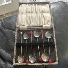 Vintage teaspoons with - teaspoons,