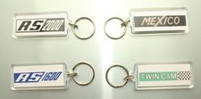 Mk1 Ford Escort AVO Keyring Logo Either:  RS2000 Mexico Twin Cam RS1600