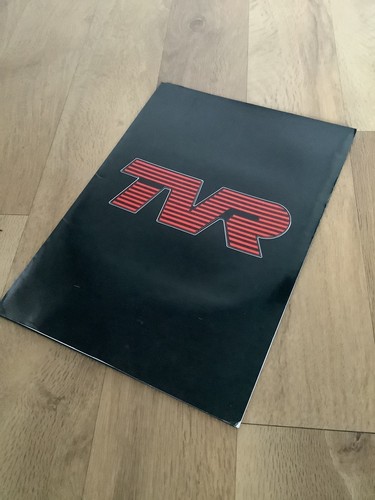 Tvr sales folder leaflet - tvr,