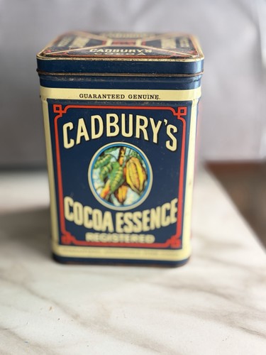 Vintage cadburys cocoa tin - vintage,