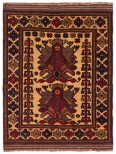 Vintage Oriental Hand-Knotted