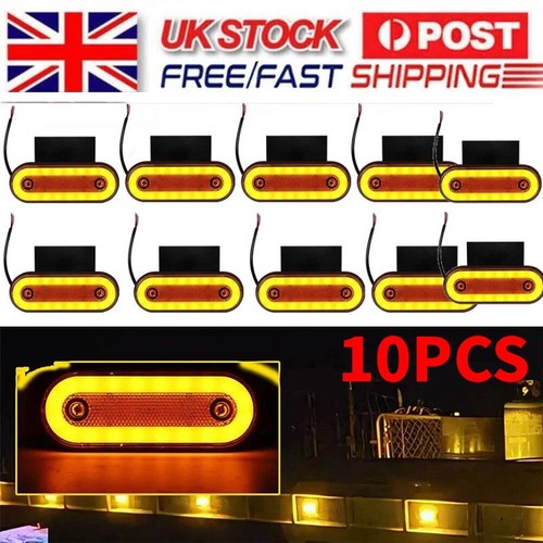 10x orange amber - 20, led