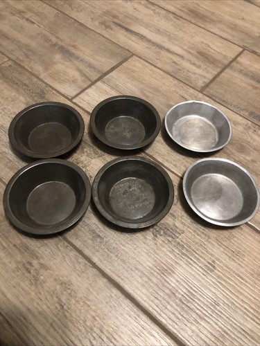 Mini pie pan piece set - 6, set,