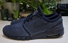 NIKE AIR SB STEFAN JANOSKI MAX TRAINERS. MENS SIZE 8 UK. TRIPLE BLUE *2015*