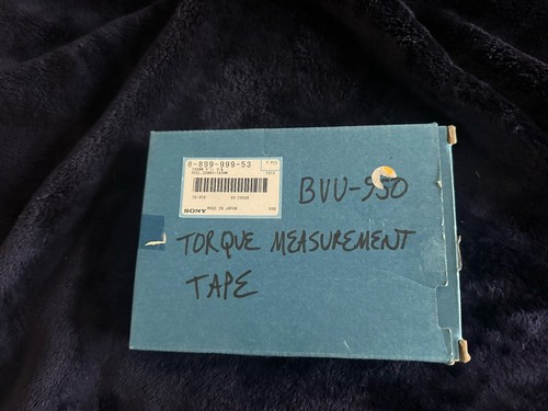 Sony bvu 950 torque measurment - sony, bvu-950