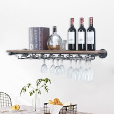 Wine Rack Hanging Glass Holder