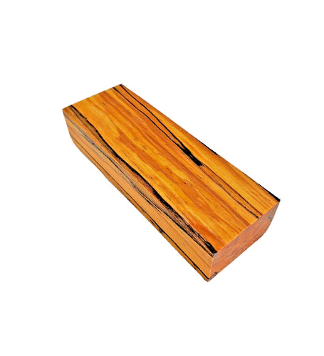 Raffir knife scale - raffir, spalted
