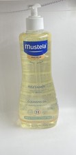 Mustela Cleansing Oil 500ml-Gently Pump- Cleanses,Nourishes Dry Skin New BJ